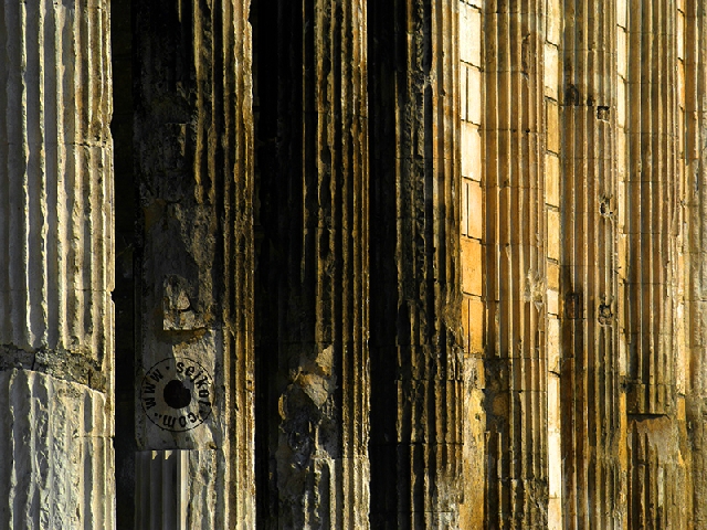 Antique columns
